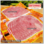 Aroma Bali frozen pork HAM SMOKED whole cuts +/-  2.3kg/pc (price/kg) PREORDER